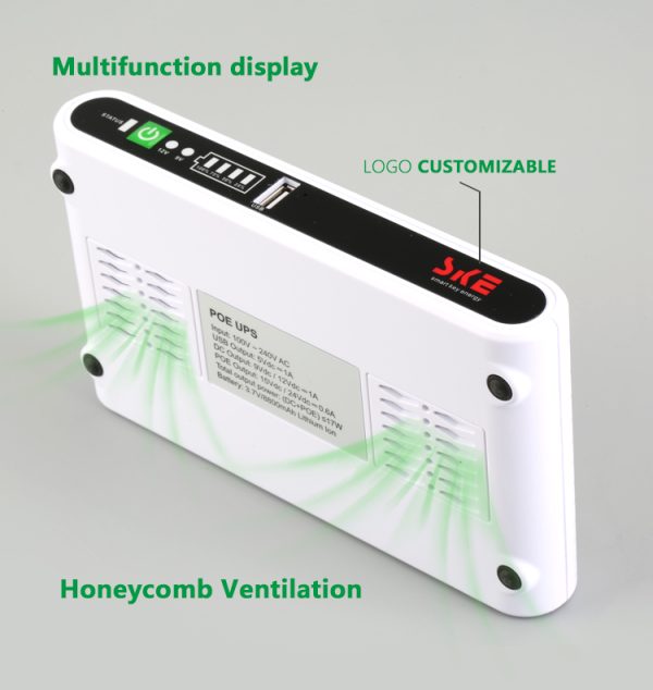 Router Backup Upto 8 Hours Mini Portable Modem Router Power Supply Units Dc Wifi Backup - 8800mah