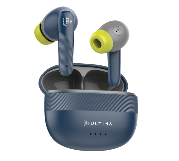 Ultima Atom 820 Earbuds With 25Hrs Playtime | Fast Charging | 13MM Drivers | IPX5 Sweat Proof | ENC Noise Cancellation Bluetooth Wireless Earbuds