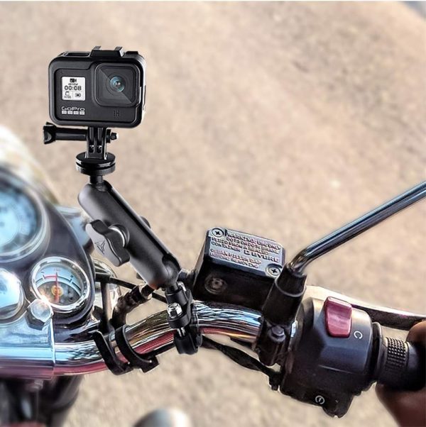 Motorcycle,Bike 360° Rotating Adjustable Sports Camera Mount
