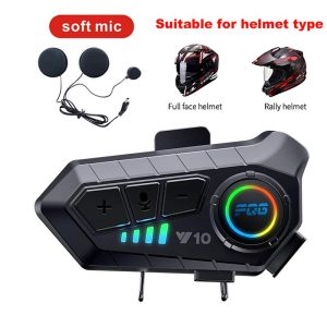 Helmet wireless earphone v10