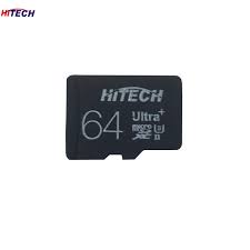 Hitech 64Gb Memory Card Micro SDHC Card For Multimedia Use
