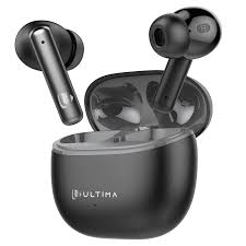 Ultima Boom 141 ANC Earbuds (30 dB)| Ultima Link App Support | 45Hrs Playtime | Game Mode (40ms) | IPX5 Water Resistant | 13 mm Drivers For Deep Bass Wireless Earbuds
