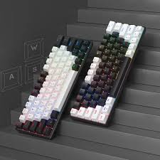 Anti Ghosting Keyboard 63 64 Keys Red Switch Custom Keycap Mini USB Wired Gaming Fashion RGB Backlit Optical Mechanical Keyboard