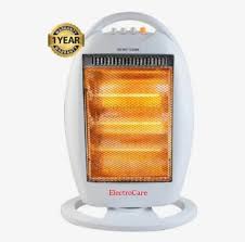 ElectroCare Halogen Heater With Safety Pin Halogen Heater