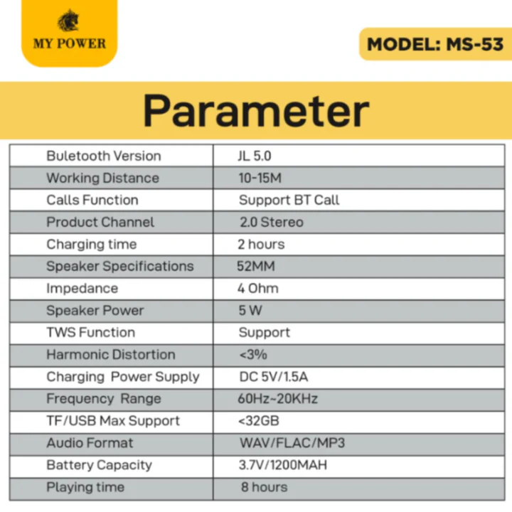 My Power MS53