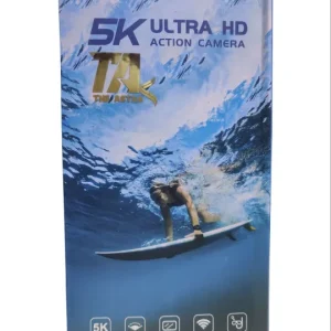 5K Wi-Fi Anti-shake Action Camera Dual Screen Waterproof Sport Camera With Wireless Mic and Extra Battery
