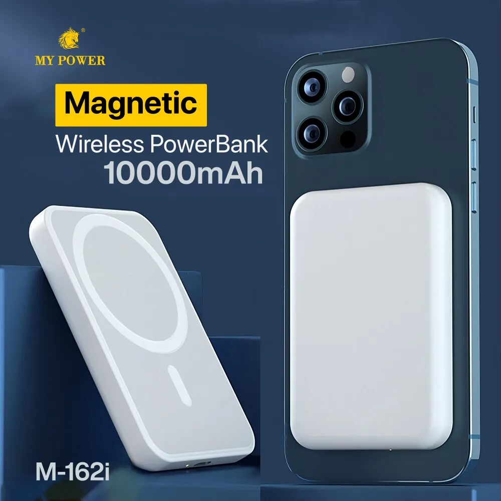 MY Power M162i 10000mAh Wireless Magsafe Fast Charging Powerbank for iphone