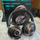 2in1 Headphone and Speaker QYS V18 | 30+Hrs of Playtime | Premium Material | Twist Out | 40mm Driver | Support SD Card and AUX