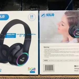 SOLID POWER RGB Wireless Headphone (PRO-12)