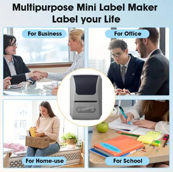 Mini Potable Pocket Wireless Smart Inkless Pos Thermal Printer 58mm Thermal Label Paper Printer