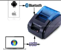 Mini Potable Pocket Wireless Smart Inkless Pos Thermal Printer 58mm Thermal Label Paper Printer