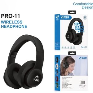 Solid Power Super Bass Wireless Headphone (Pro-11)
